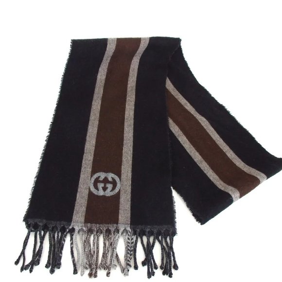 GUCCI Scarf wool - Picture 1 of 4